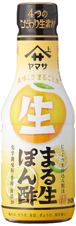 Yamasa round raw Ponzu 360ml