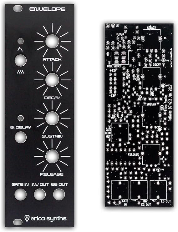 Erica Synths Polivoks Envelope Generator PCB and Panel