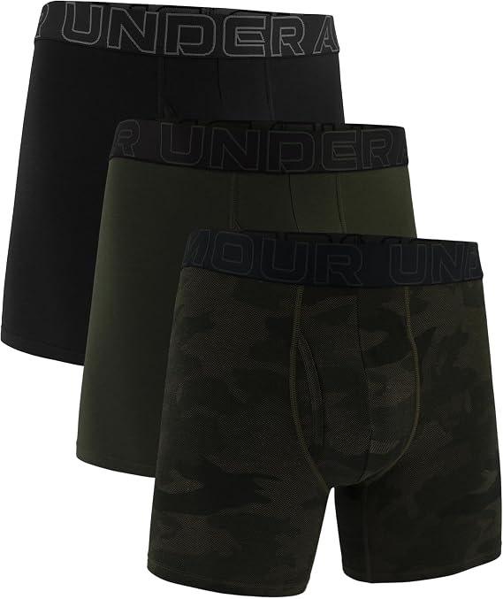 Under Armour Performance Cotton - Solid 6 In 3 Pack