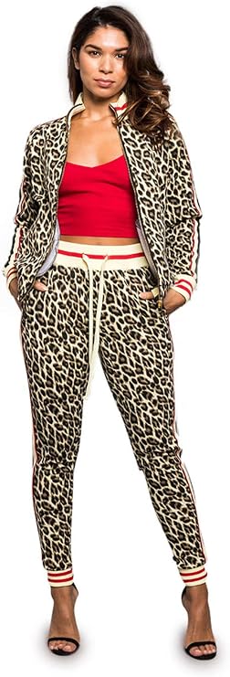 VICTORIOUS Women's 2 Piece Tracksuit Set - Long Sleeve Sweatshirts and Sweat Pants