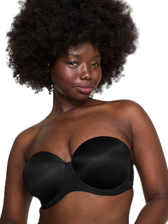 Victoria's Secret Women's Pink Wear Everywhere Push Up Strapless Bra, Bras for Women