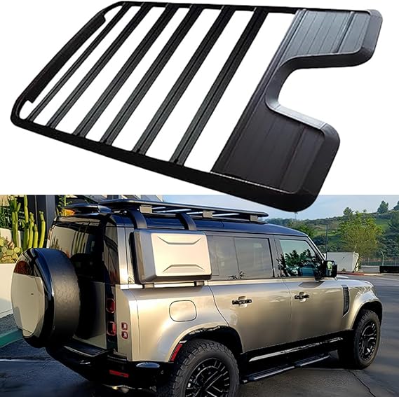 Roof Rack Expedition Roof Platform Compatible with Land Rover Defender 110 2020-2026 Aluminum Rooftop Cargo System Luggage Carrier