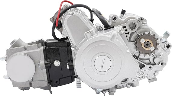 110cc 4 Stroke Engine Electric Start Engine Motor Single Cylinder 4-Speed ATV Engine with Auto Transmission for 50cc 70cc 90cc 110cc ATV and Go Kart