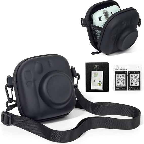 Mini Accessories Kit for Fujifilm Instax Mini Instant Camera, Black