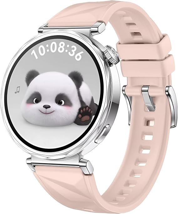 Crystal Patterned Soft Silicone Cord HUAWEI Watch for Watches Compatible with Teknoft 18mm (GT5 Pro 42mm/GT5 41mm/GT4 41mm)