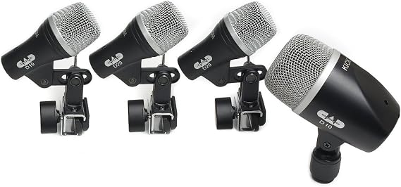 CAD Audio STAGE4 4Piece Drum Microphone Pack with Case