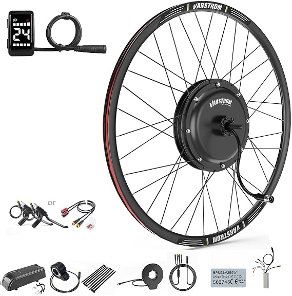 48V 1000W Electric Bike Conversion Kit Rear Wheel Hub Motor | Electric Bike Kit,Brushless Bike Motor Kit with Digital Display&PAS System Controller for 135-142MM Rear Dropout Size Bike