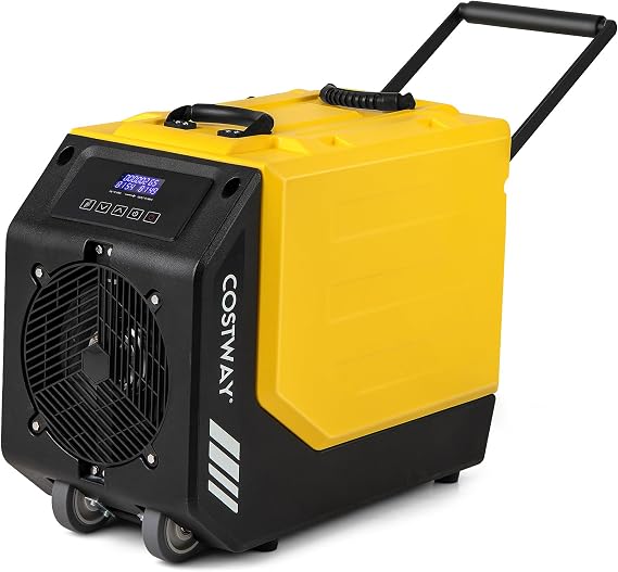COSTWAY 190 Pints Commercial Dehumidifier with Pump