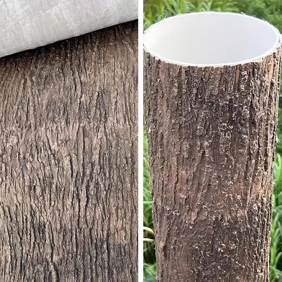 15.75x39.37inch Artificial Tree Bark - Realistic Decoration for Terrariums, Reptile Habitats & DIY Crafts, Tree Bark Panel for Indoor&Outdoor Decor.