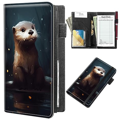 Server Books for Waitress 5x9",Cute Otter
