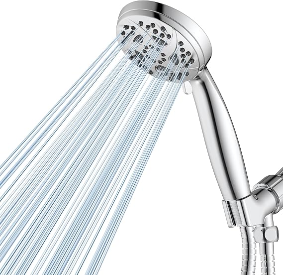 6-Mode Shower Head with Handheld, High Pressure Hand Held Shower Head