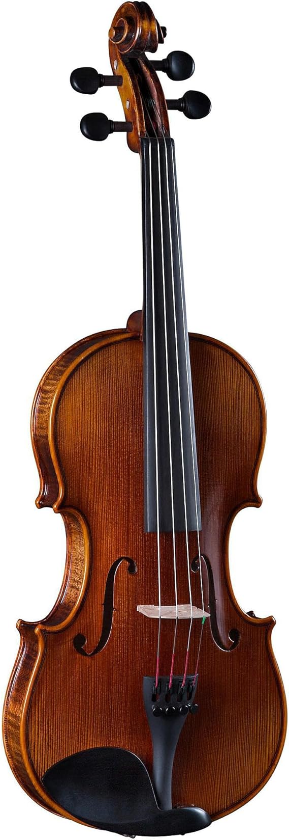 Cremona SV-500 Premier Artist Violin Outfit 1/2 Size Hand-Carved Spruce & Maple, Flamed Maple Back, Prelude Strings, Stradivarius-Style Chinrest, Brazilwood Bow, Oblong Case