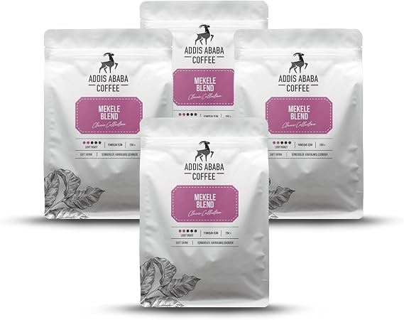 Addis Ababa Coffee - Mekele Blend Kahve 4x250 Gr. (French Press)