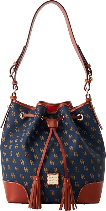 Dooney & Bourke Shoulder Bags for Women, Drawstring Bucket Bag