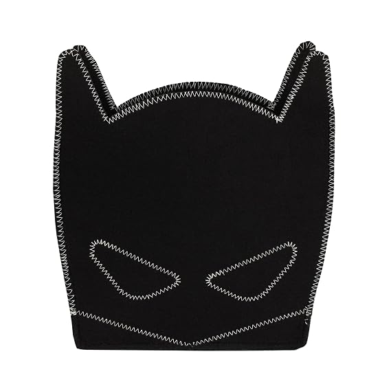 Warner Brothers Batman Shaped Felt Nursery Black Storage