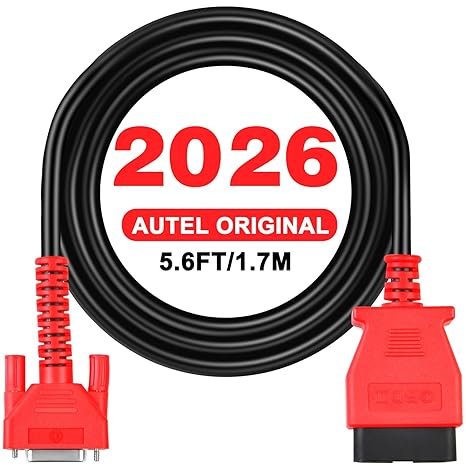 Autel Original OBD2 Main Test Cable, 16 Pin OBDII Diagnostic Test Cable