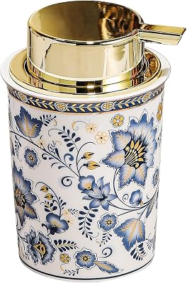ACMLIFE Foaming Hand Soap Dispenser, Ceramic Refillable Soap Dispenser for Bathroom, 8.8 oz