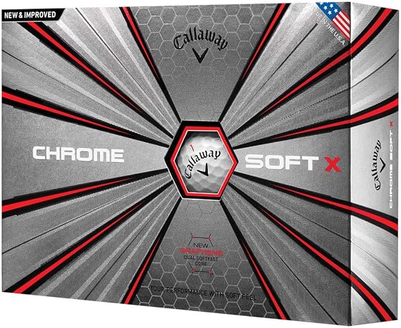 Callaway 2018 Chrome Soft X Dozen Golf Balls
