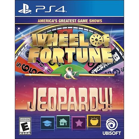 America's Greatest Game Shows: Wheel of Fortune & Jeopardy - PlayStation 4 Standard Edition