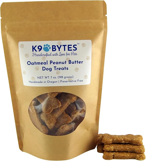 Oatmeal Peanut Butter Dog Treats (Oatmeal Peanut Butter)