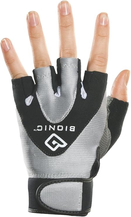 Bionic Women's Half Finger StableGrip Fitness Gloves