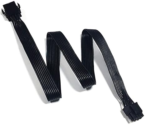 ATX CPU 8 Pin Power Extension Cable CPU 8 Pin Female to 8(4+4) Pin Male EPS-12V Extension Cable for Motherboard 32 Inches