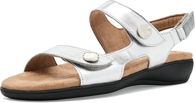 Trotters Romi Metallic Sandals