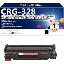 CRG-328 Toner Cartridges Extra High Yield Compatible for Canon iC D520 MF4420w MF4570dw MF4410 MF4412 MF4420n MF4450 MF4452 MF4550d Printers, Clear and Sharp,Black-1 pack