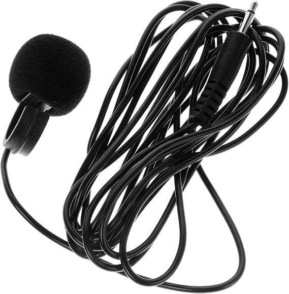 Finger Mic Clip Microphone for Flute Pickup Instrument Microphone for Music Recording Stage Performance Portable Wired Pickup Mic with 3 Cables Universal 3.5 mm Connector