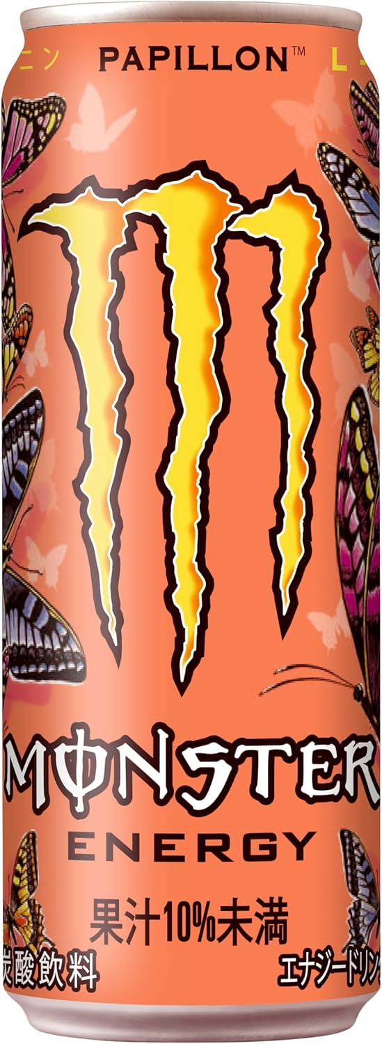 Asahi Beverages Monster Papillon 12.0 fl oz 355 ml x 24 Bottles Energy