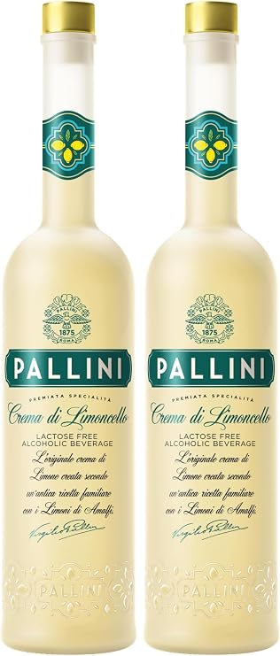 Pallini Crema di limoncello 50cl (Pack of 2)