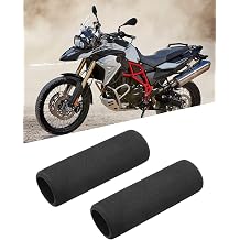 Grip Slip-on Foam Covers Universal Anti Vibration Comfort Grips, 7/8" Motorcycle Hand Grips Soft Foam Anti Vibration Non-Slip Comfort Grips for Most Motorcycle Bicycle Handlebars