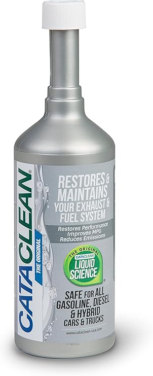 Cataclean Fuel & Exhaust System Cleaner For Gasoline Engines Pass Emissions Tests Clear Check Engine Lights Restores Catalytic Converters and Cleans Fuel Systems, 16oz 120007