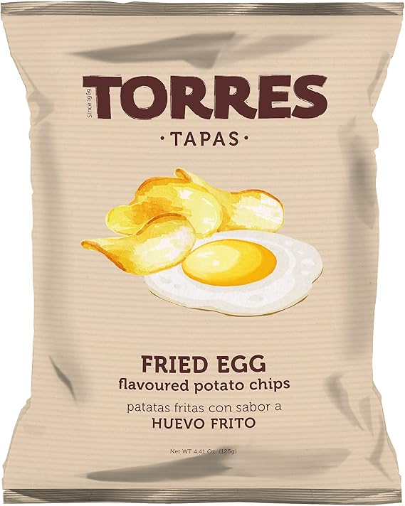 Fried Egg Potato Crisps