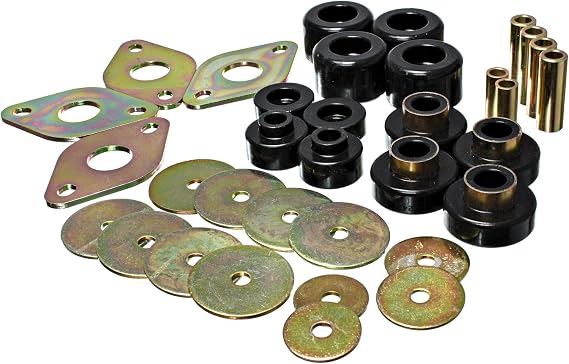 ENERGY SUSPN Energy Suspension 8.4109G Body Mount Set-Reg, Access & Dbl Cab