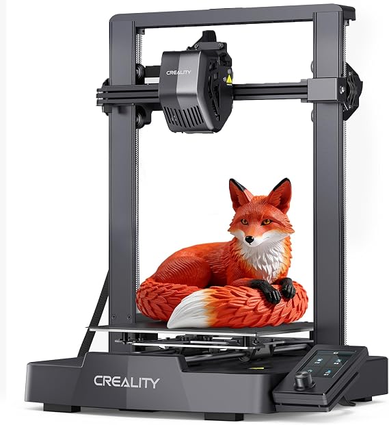 Creality Ender 3 V3 SE F 3D Printer, 250mm/s Faster Print Speed CR Touch Auto Leveling Sprite Direct Extruder Dual Z-Axis Auto Filament Loading Upgraded Ender 3D Printer Print Size 8.66x8.66x9.84 inch
