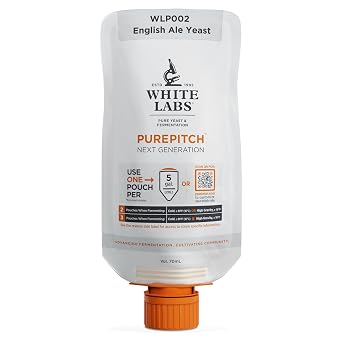 White Labs WLP002 English Liquid Ale Yeast Homebrew PurePitch