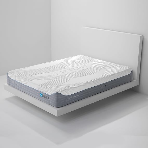 Bedgear H4 Performance Twin Mattress - Hybrid Memory Foam Mattress, Medium Firm - Adaptive React Foam for Comfort, Instant Cooling by Ver-Tex Technology