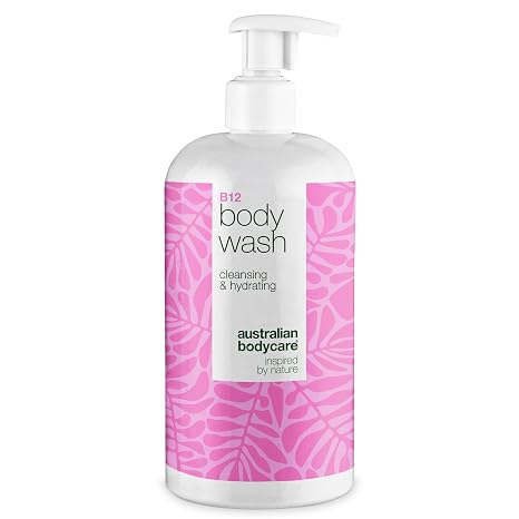 B12 Body Wash 500 ml - Nourishing Shower Gel Against Dry & Itchy Skin - Deep Cleansing & Hydration - With B12 Vitamin Zinc PCA & Allantoin