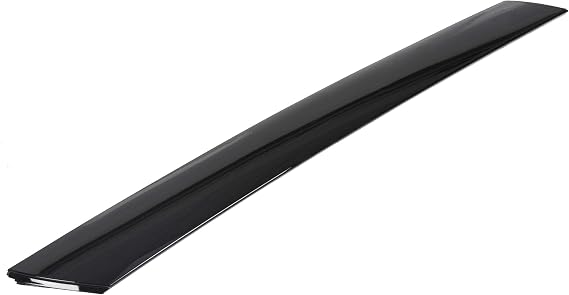 Exterior Molding Windshield Pillar Trim Compatible with Kia Soul 2010-2013 Left black