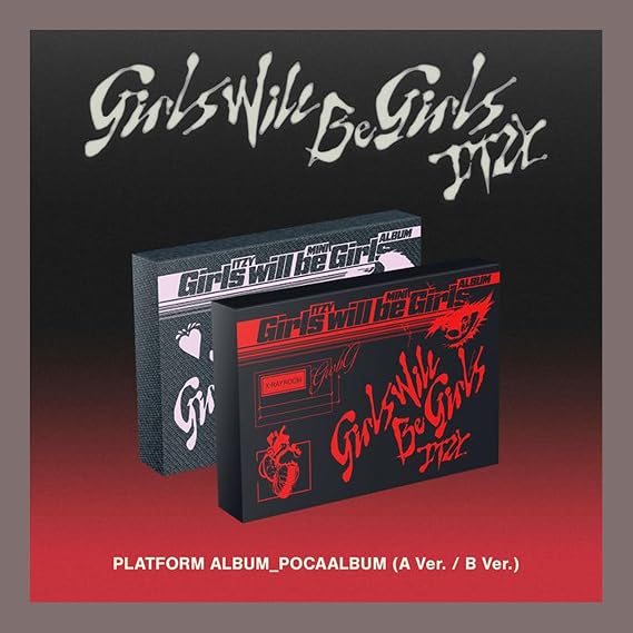 ITZY Girls Will Be Girls 10th Mini Album (POCAALBUM - B Ver.)