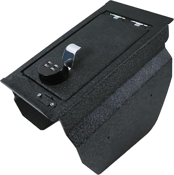 WASAI Center Console Gun Safe Vault for Mercedes-Benz GLC 2016-2022