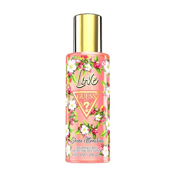 GUESS Love Sheer Attraction Fragrance Mist 8.4 Fl Oz