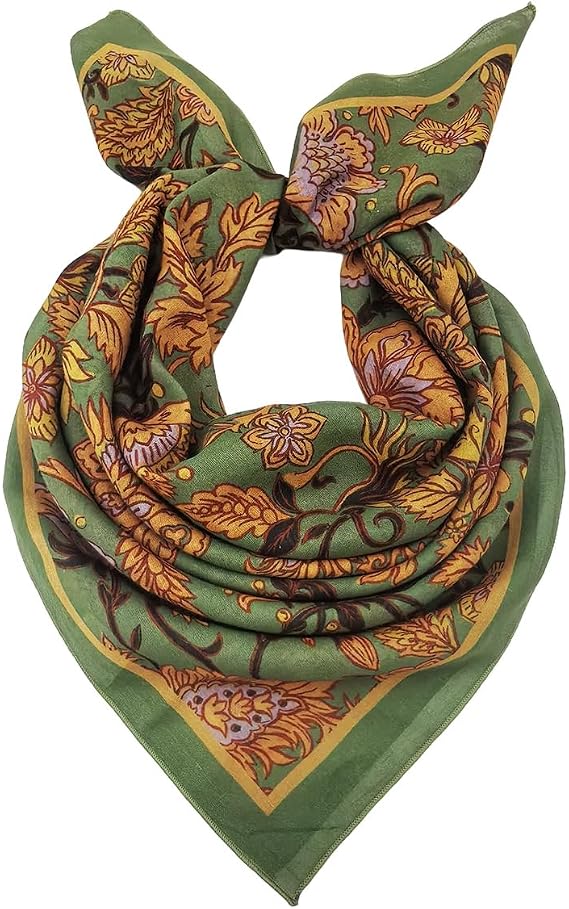 Large Unisex Cotton Bandana Head Hair Scarf Wraps Cover 25 x 25'