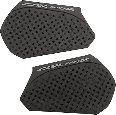Arashi Anti slip Gas Tank Pad Protector Stickers Knee Grip Traction Side Pads for Honda CBR600RR 2013-2017 Motorcycle Accessories CBR 600 RR CBR6000 600RR Black 2014 2015 2016