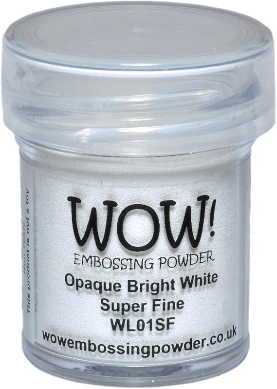 Wow Embossing Powder Wow Embossing Powder, 15ml, Opaque Bright White