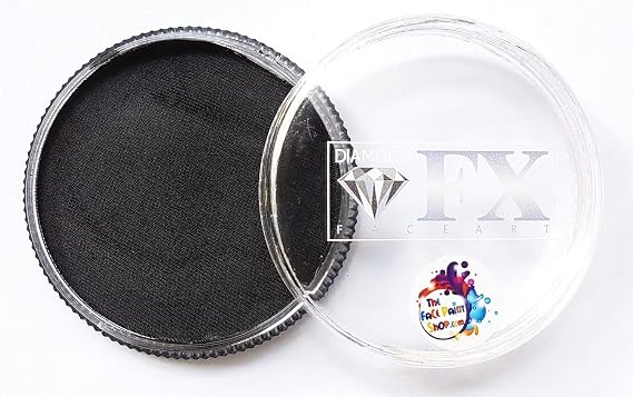 Diamond FX Essential Face Paint - Black (90 gm)