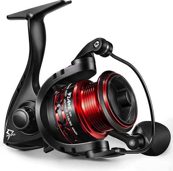 Piscifun Flame Spinning Reel, Lightweight, 22lb Max Drag, 9+1BB