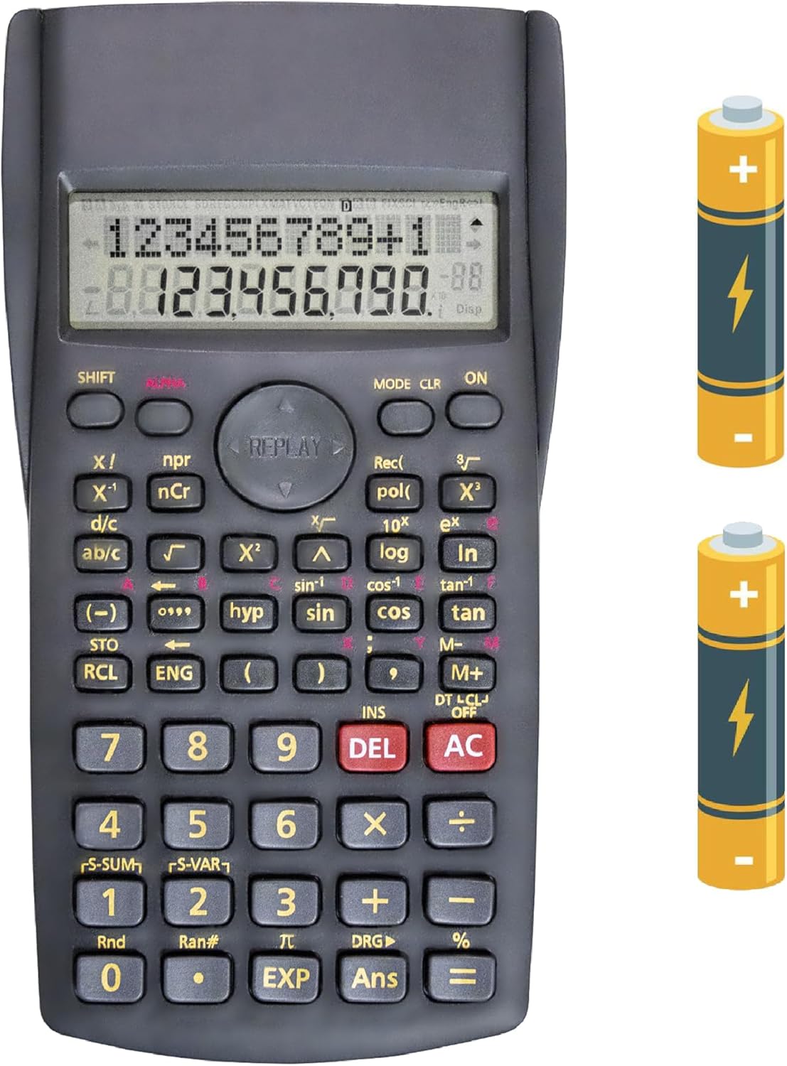 YEBMoo Scientific Calculator 2 Line Multifunction for School Engineering Accounting Scientific Calculator