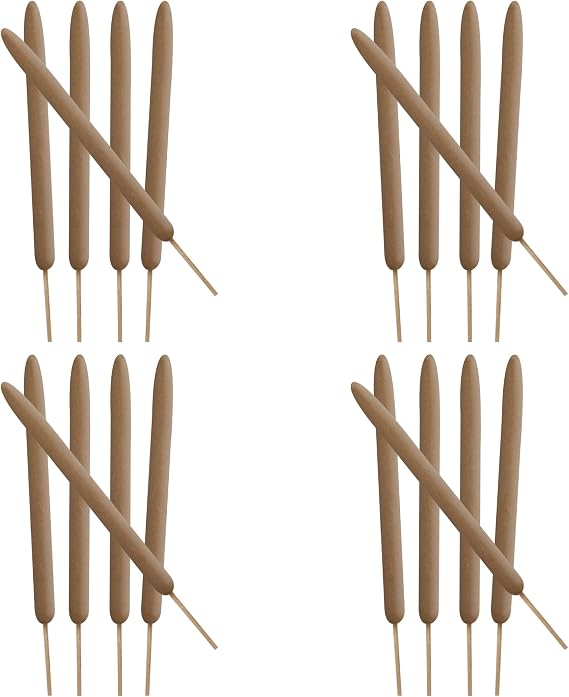 PIC Citronella Sticks, Outdoor Mosquito Repellent, 20 Total Sticks (4 Pack), 3-Hour Protection, 10-12 Feet Area Coverage, Suitable for Outdoor Use